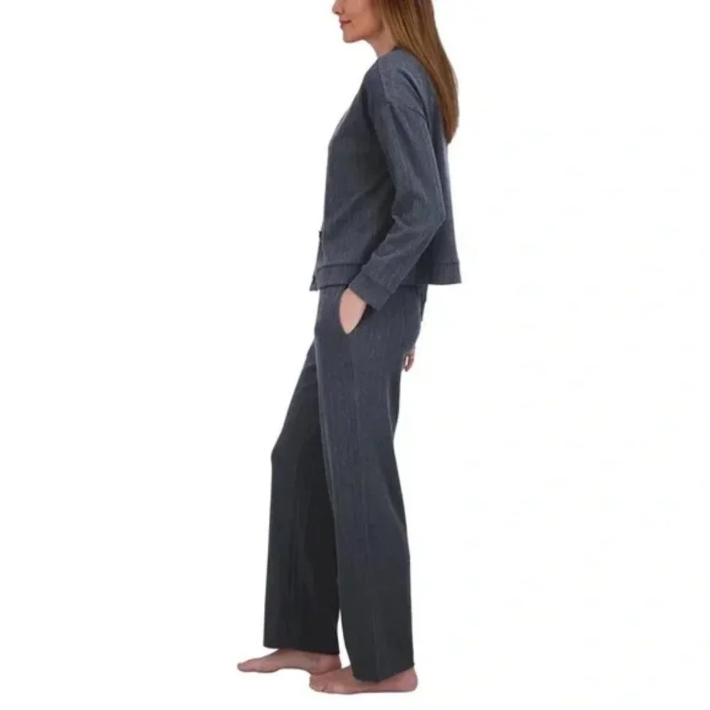 Live2Lounge Women's 3 Piece Textured Cable‎ Knit Lounge Set